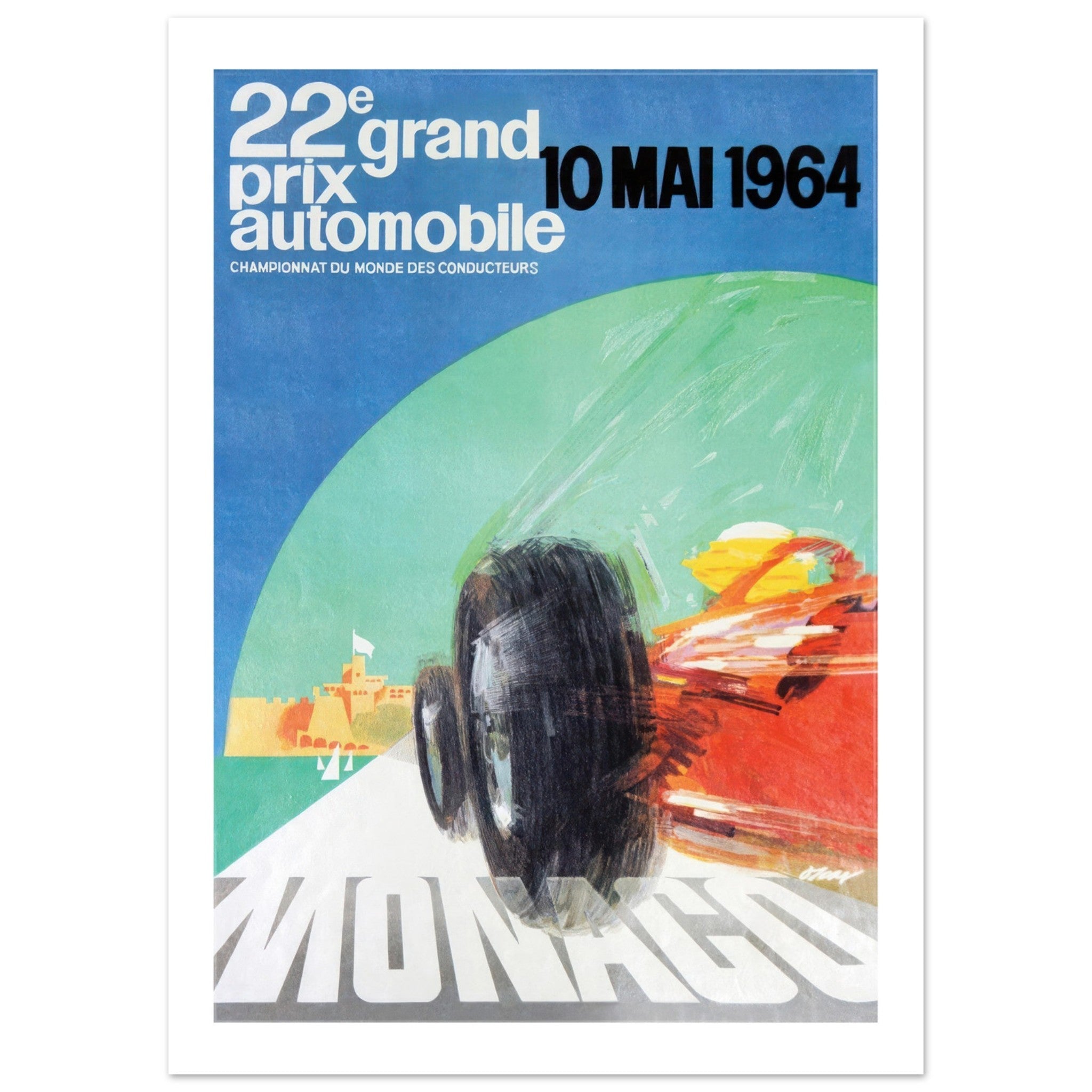 Monaco Grand Prix 1964 - Transit Art