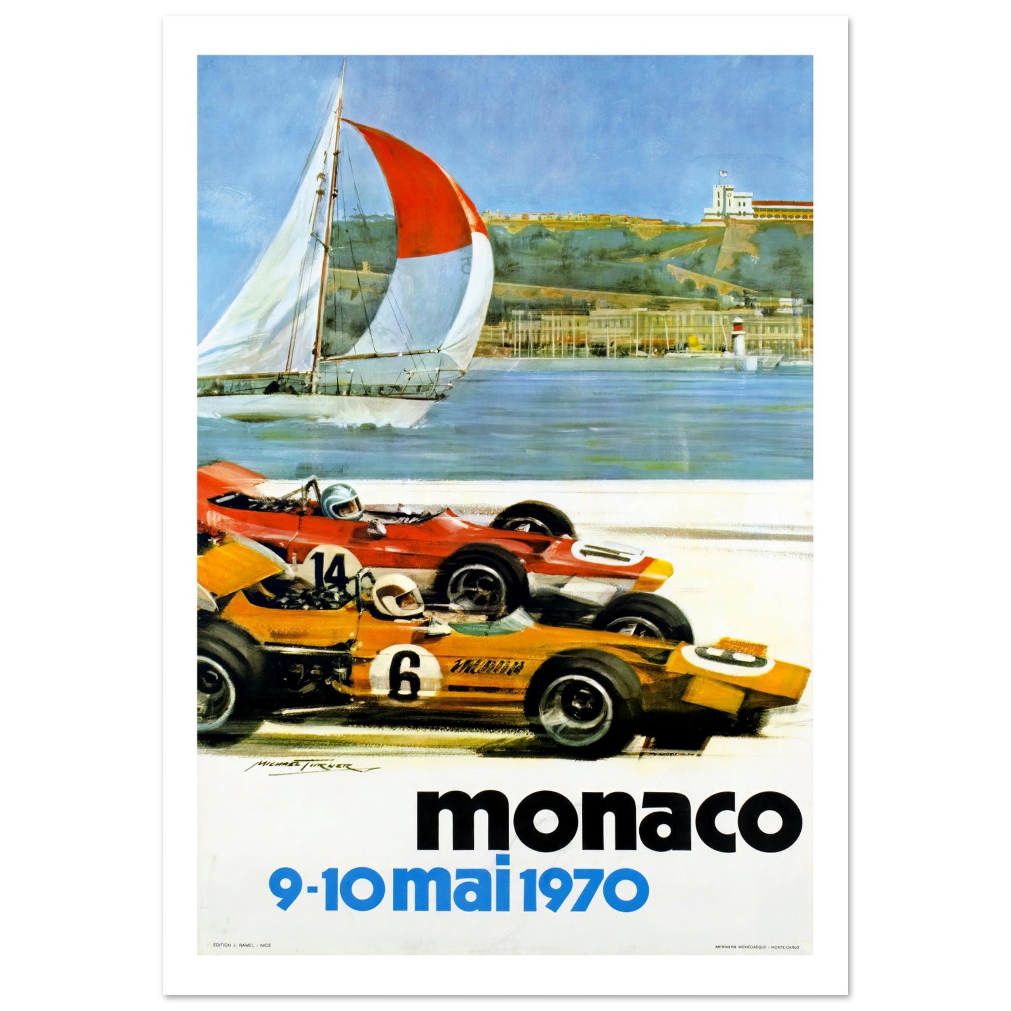 Monaco Grand Prix 1970 - Transit Art