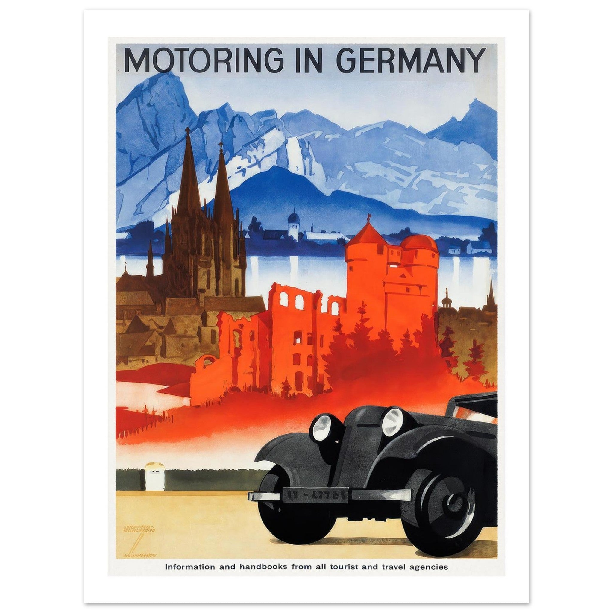 Motoring in Germany – Scenic Road Adventures - Transit Art