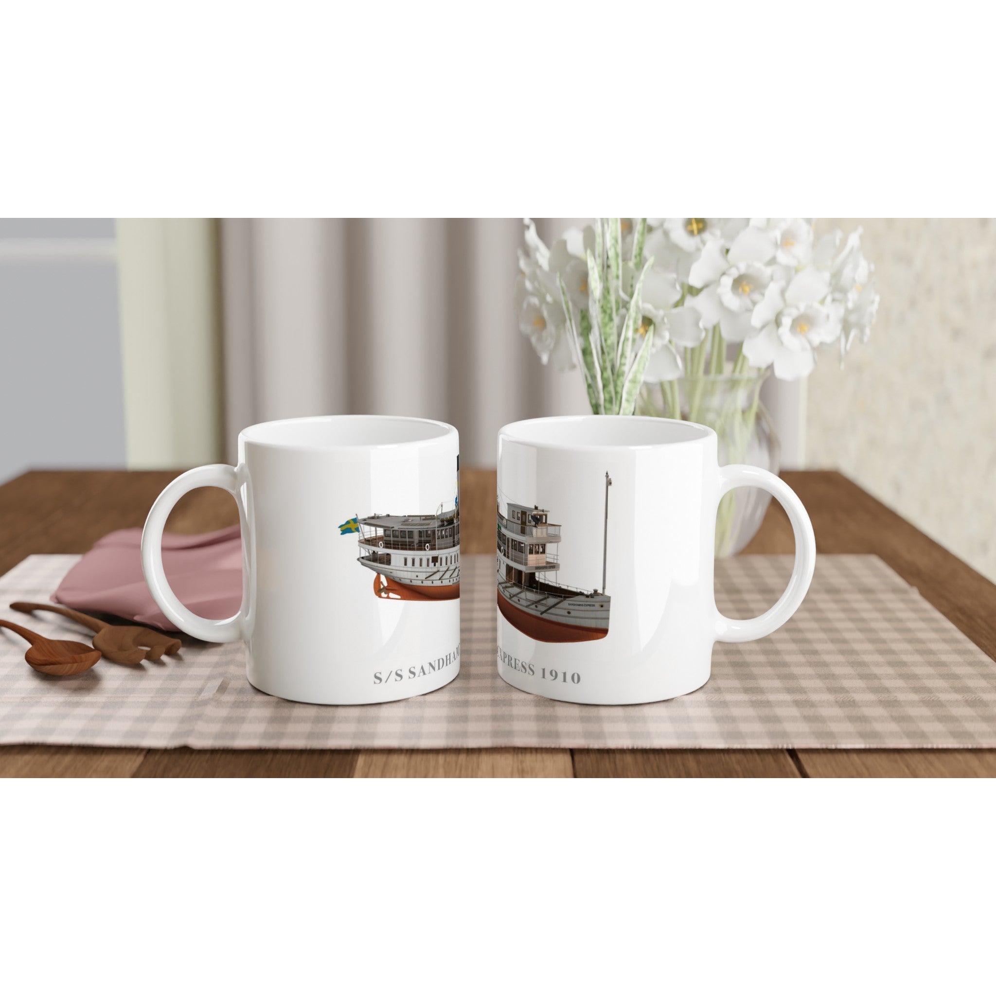 S/S Sandhamns express - Mug - Transit Art