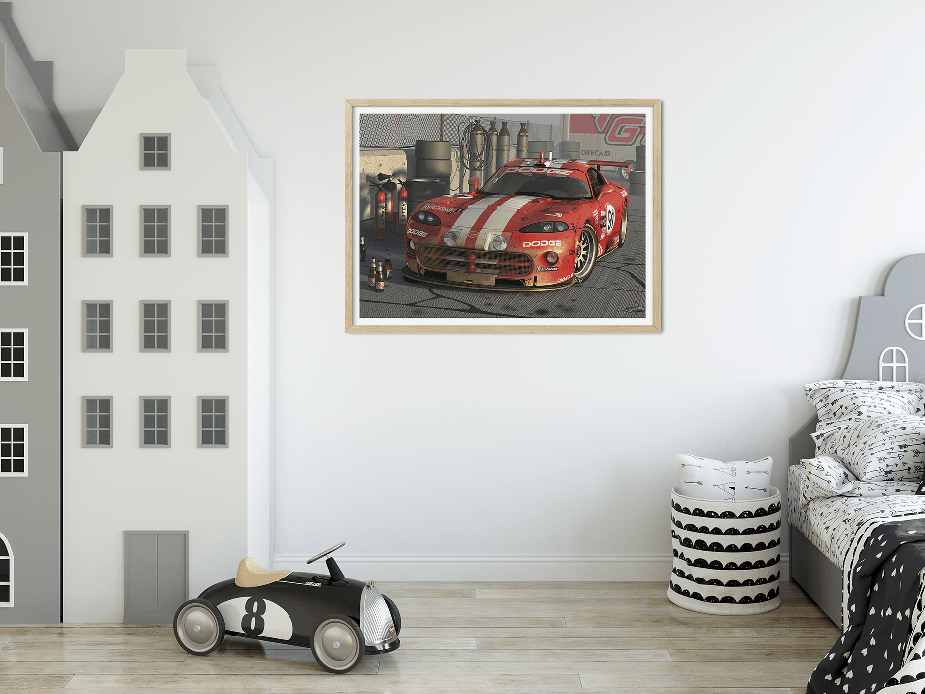 A Good Morning, Dodge Viper after victory. The Dodge Viper's racing pedigree traces back to its inception in 1991 when it made its debut as a production-based race car. Built to dominate the track, the Viper quickly caught the attention of racing enthusia
