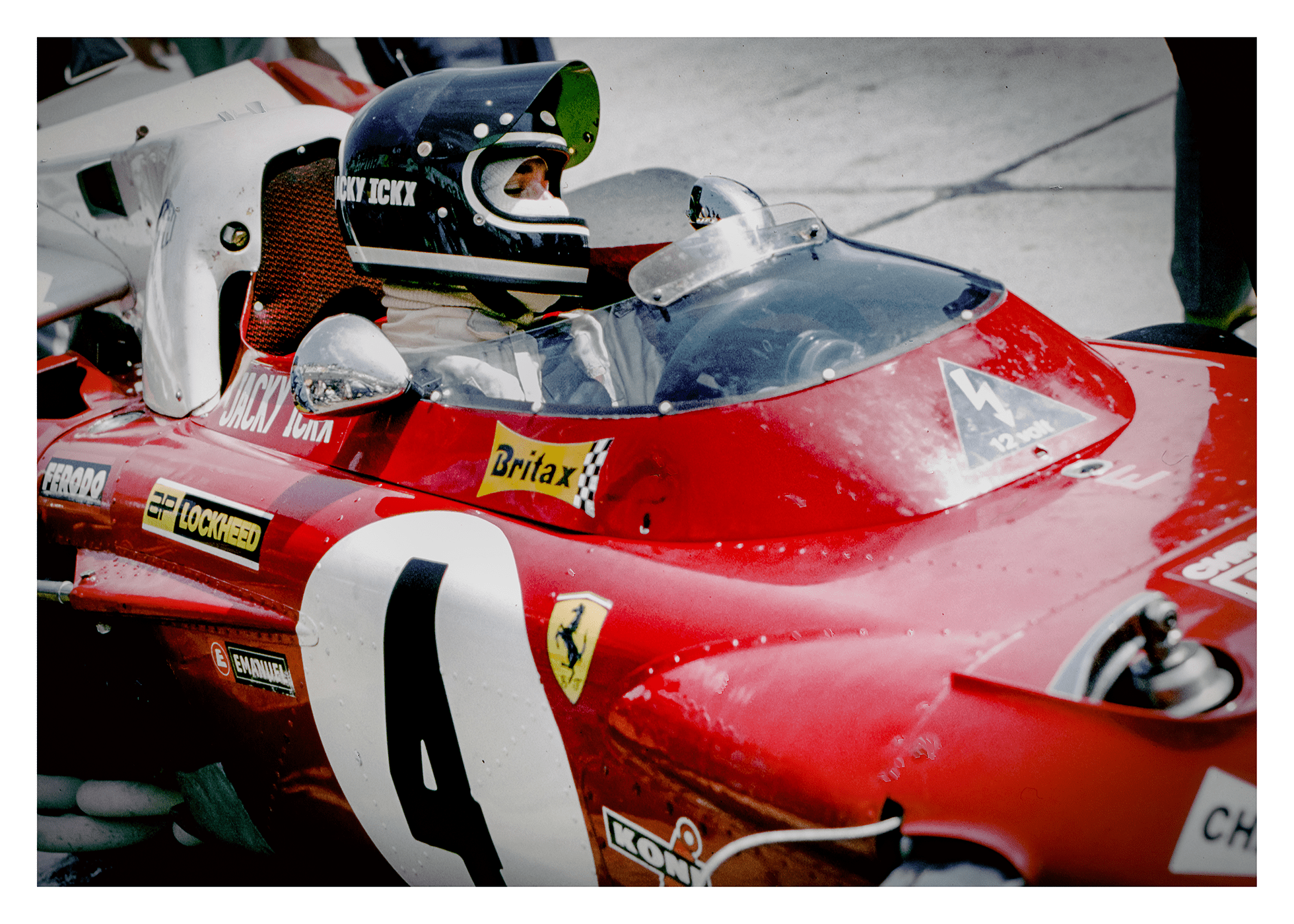 Jacky Ickx at Nürburgring - Transit Art