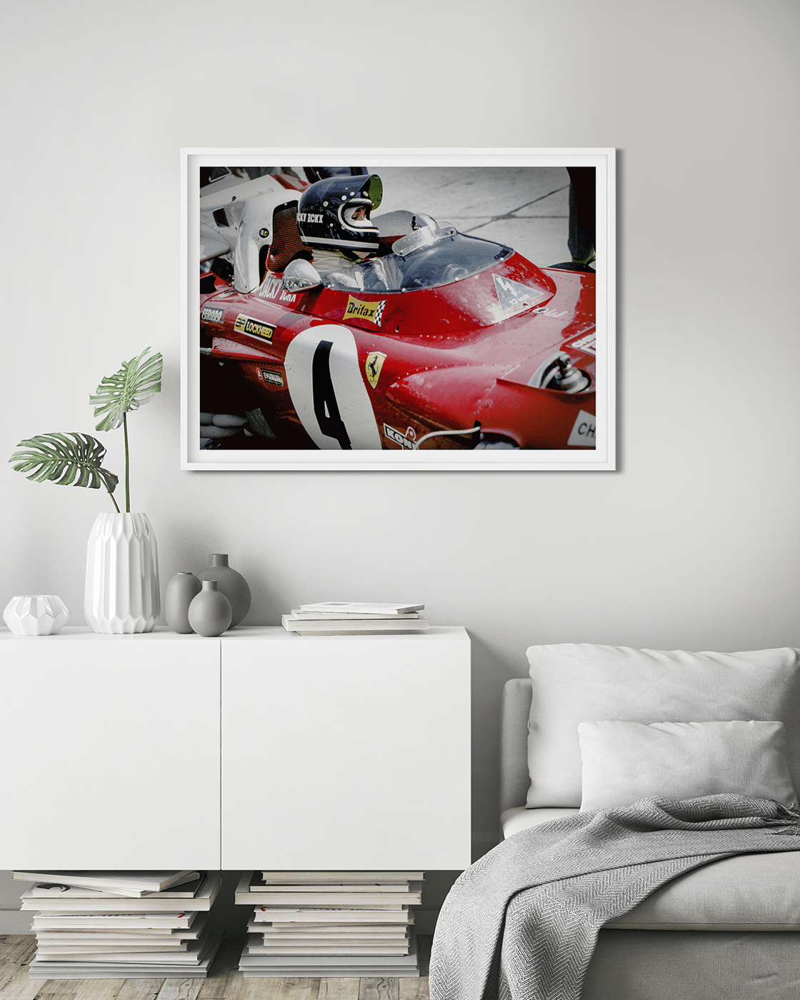 Jacky Ickx at Nürburgring - Transit Art